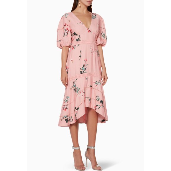 keepsake botanic midi dress